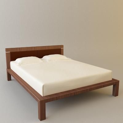 3d-model Zen SMA modern bed (Italy) 06ZenSMA