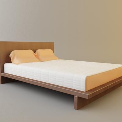 3d-model of OLIVIERI` modern bed (Italy) 2782_1