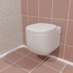 3D-model of toilet bowl 02