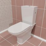 3D-model of toilet bowl 04