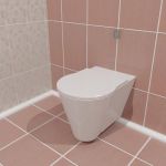 3D-model of toilet bowl 06