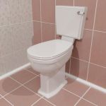 3D-model of toilet bowl 07