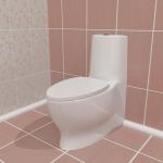 3D-model of toilet bowl 12