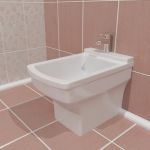 3D-object of bidet 13