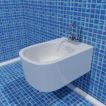 3D-object of bidet 17 56x36x31 FLAMINIA