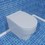 3D-object of toilet bowl 22