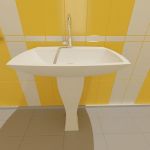 3d-model ArtCeram Jazz sinks 60x70