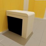 3d-model ArtCeram La fontana toilet 54x36