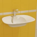 3d-model ArtCeram Lavabo sinks 63x50