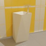 3d-model ArtCeram Sharp sinks 50x50