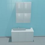 3d-model Bathroom furniture Astra-Form kype bel