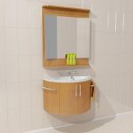 3d-model Bathroom furniture Burgbad Kama Chico