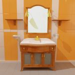 3d-model Bathroom furniture Labor Legno Victoria