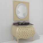 3d-model Bathroom furniture YPSILON CULT Cameo Avorio