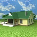 3d-model Cottage 016x03