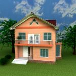 3d-model Cottage 017x03