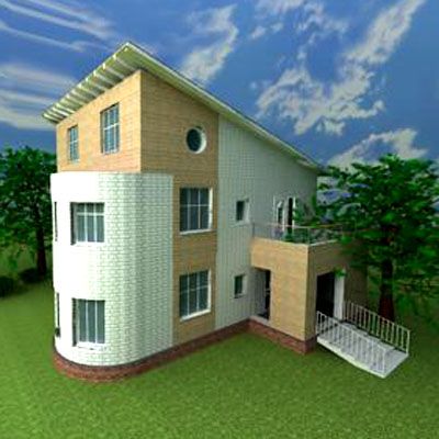 3d-model Cottage 018x01