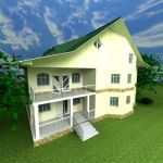 3d-model Cottage 021x04