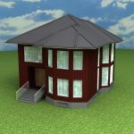 3d-model Cottage 03x01