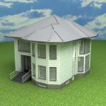 3d-model Cottage 03x02