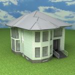 3d-model Cottage 03x05