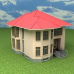 3d-model Cottage 03x06