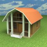 3d-model Cottage 04x03