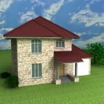 3d-model Cottage 05x03