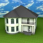 3d-model Cottage 06x03