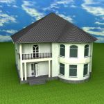 3d-model Cottage 06x04