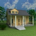 3d-model Cottage 07x03