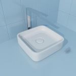 3d-model Free Sink LAQ40 400x400x110