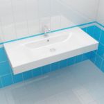 3d-model Kerasan Cento sink 100x45