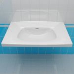 3d-model Moderna sink 53x80