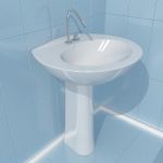 3d-model Sink Arianna 2 A5006 55x66x82