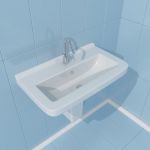 3d-model Sink HATRIA ERIKA PRO YXBE01 65x45