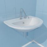 3d-model Sink HATRIA MARILYN YN0701 65x54