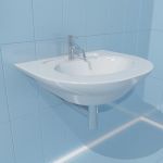 3d-model Sink Prima PR006 2 57x70x22