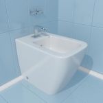 3d-model Stone Bidet SS009 53x36x43