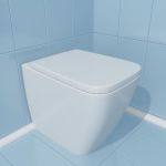 3d-model Stone Toilet SS001 53x36x43