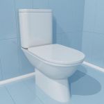 3d-model Toilet HATRIA MARILYN YOQE01 69x37