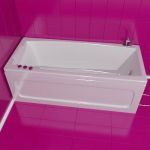 3d-model bath-tub 1Marka Aelita 170x75