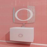 3d-model bathroom furniture COQUILLE CHRONO 02