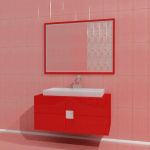 3d-model bathroom furniture COQUILLE CUBE 02