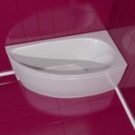 3d-model bathtub RAVAK Avocado R 150x75