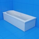 3d-model bathtub Santana 170x70