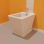 3d-model bidet Keramag Era 35x54x40