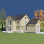 3d-model brick house 03 3