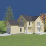 3d-model brick house 03 4