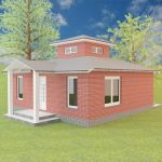 3d-model brick house 08 2